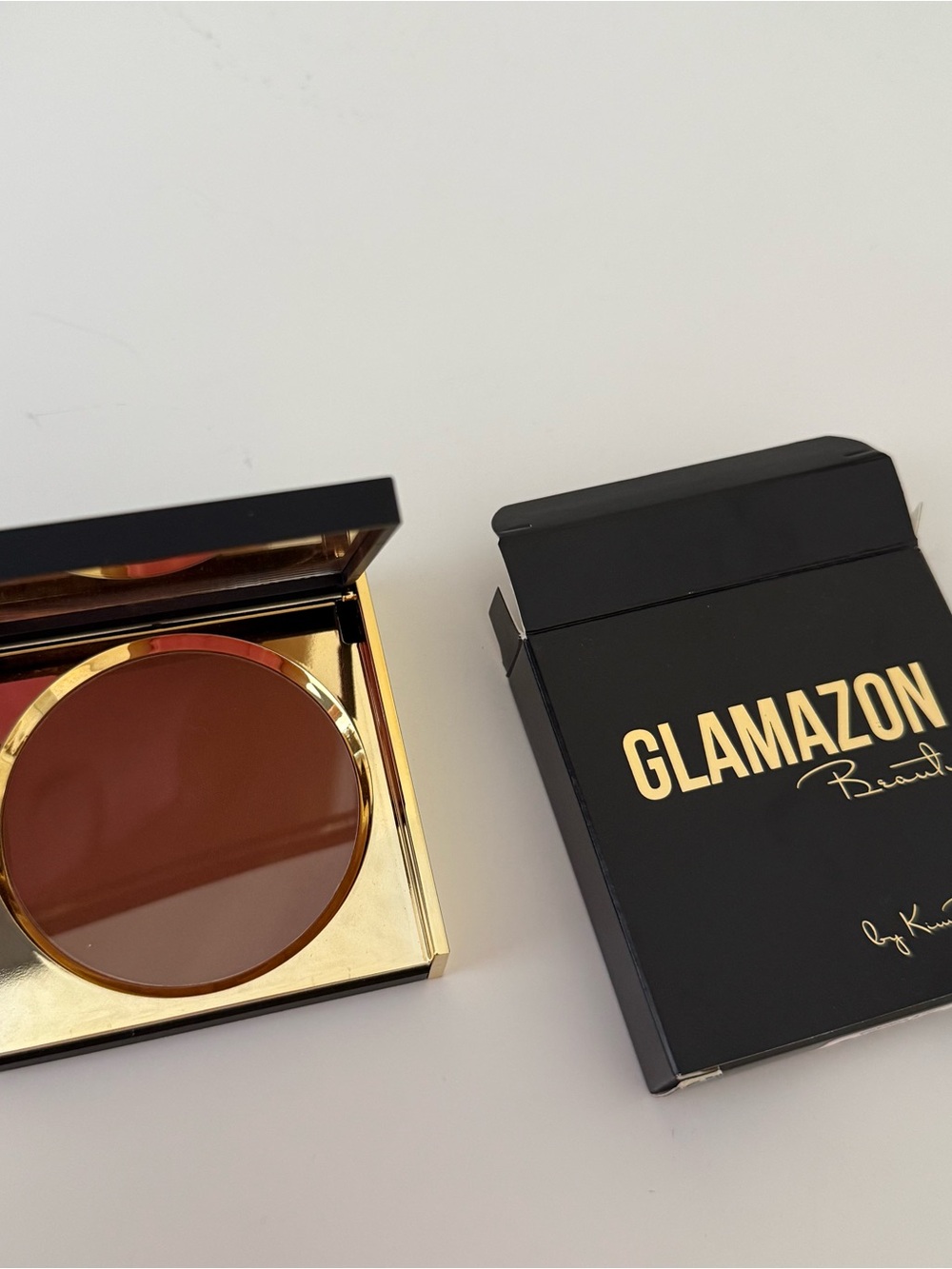 GLAMAZON Beauty Cream Bronzer - Warm Brown